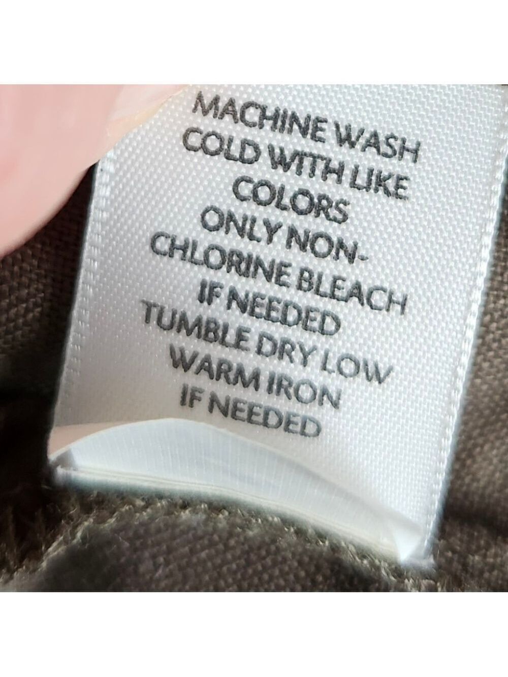 J. Jill Dark Brown 100%Linen Button Down Oversized Sz S - Picture 8 of 8